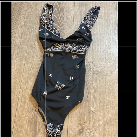 fake chanel bathing suit